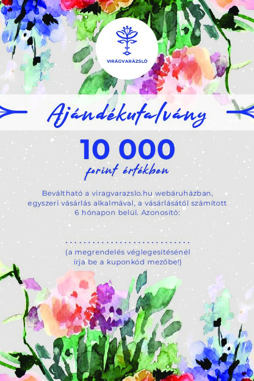 Ajándékutalvány 10000 Ft értékben