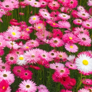 Helipterum roseum - Rózsagyopár "Rose" (min 20 szem mag)